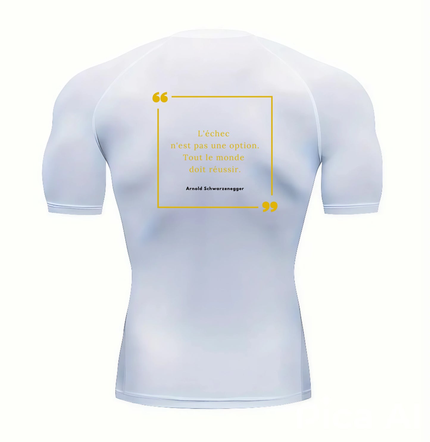Superphysique - T-shirt de compression Homme avec citation